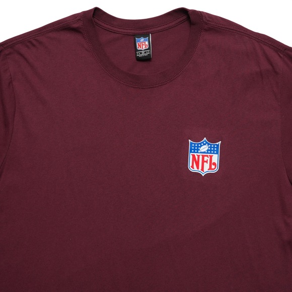 NFL Other - NFL Shield Logo Graphic Tee Mens 2XL Burgundy Football Gameday Shirt Big Tall